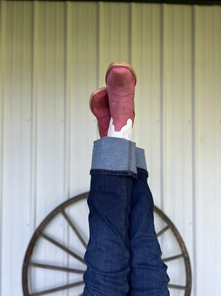 Women's R. Watson Rose Boar Boot-Women's Boots-R. Watson-Lucky J Boots & More, Women's, Men's, & Kids Western Store Located in Carthage, MO
