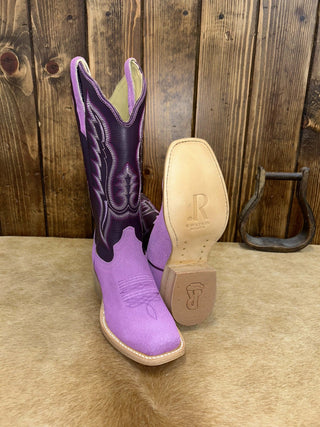 Women's R. Watson Violet Boar Boot-Women's Boots-R. Watson-Lucky J Boots & More, Women's, Men's, & Kids Western Store Located in Carthage, MO