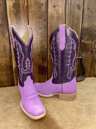 Women's R. Watson Violet Boar Boot-Women's Boots-R. Watson-Lucky J Boots & More, Women's, Men's, & Kids Western Store Located in Carthage, MO