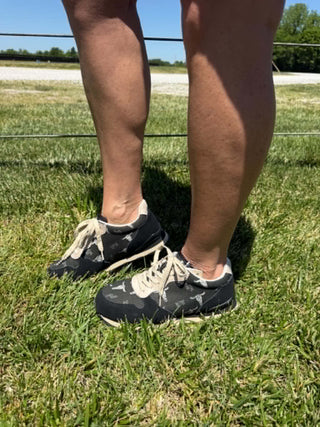 Women's Roper Black Giddy Up Shoes-Women's Casual Shoes-Karman-Lucky J Boots & More, Women's, Men's, & Kids Western Store Located in Carthage, MO