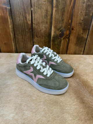 Women's Shu Shop Olive Suede Peaches Shoe - Lucky J Boots & More