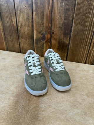 Women's Shu Shop Olive Suede Peaches Shoe - Lucky J Boots & More