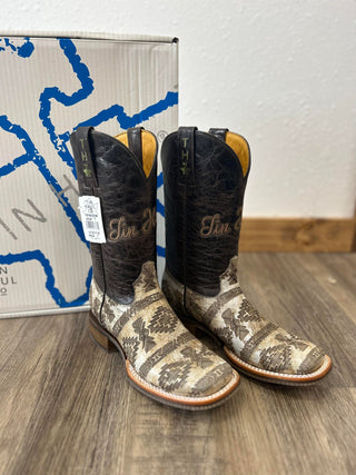 Womens Tin Haul Sign of the Sun Square Toe Boot-Women's Boots-Tin Haul-Lucky J Boots & More, Women's, Men's, & Kids Western Store Located in Carthage, MO