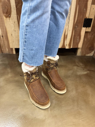 Womens Twisted X 6" Wedge Sole Boots Nutmeg-Women's Casual Shoes-Twisted X Boots-Lucky J Boots & More, Women's, Men's, & Kids Western Store Located in Carthage, MO