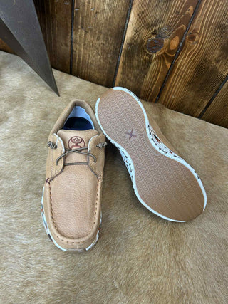 Women's Twisted X Feather X Caramel Shoes WCAU013-Women's Casual Shoes-Twisted X Boots-Lucky J Boots & More, Women's, Men's, & Kids Western Store Located in Carthage, MO