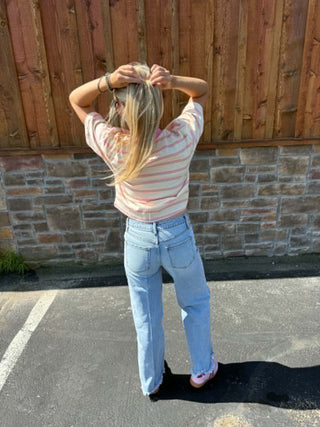 Women's Vervet Julia High Rise Wide Leg Jean - Lucky J Boots & More