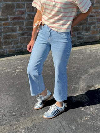 Women's Vervet June High Rise Slim Wide Leg Jean - Lucky J Boots & More