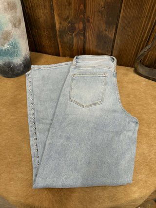 Women's Vervet June High Rise Slim Wide Leg Jean - Lucky J Boots & More
