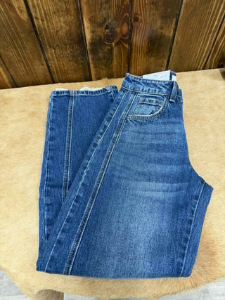 Women's Vervet Stella High Rise Barrel Jean-Women's Denim-Flying Monkey-Lucky J Boots & More, Women's, Men's, & Kids Western Store Located in Carthage, MO