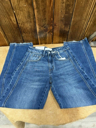 Women's Vervet Stella High Rise Barrel Jean-Women's Denim-Flying Monkey-Lucky J Boots & More, Women's, Men's, & Kids Western Store Located in Carthage, MO