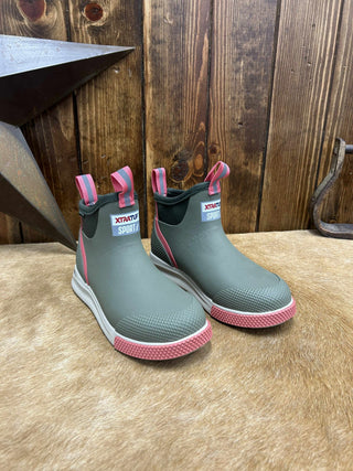 Women's Xtratuf 6" Ankle Deck Boot Sport-Women's Rain Boots-XTRATUF-Lucky J Boots & More, Women's, Men's, & Kids Western Store Located in Carthage, MO