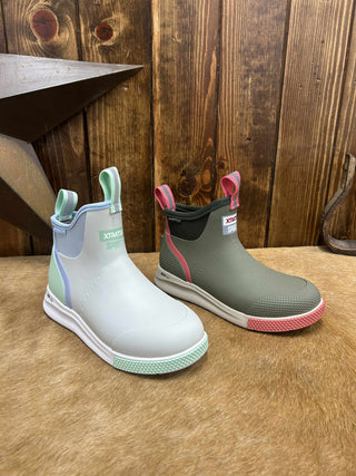 Women's Xtratuf 6" Ankle Deck Boot Sport-Women's Rain Boots-XTRATUF-Lucky J Boots & More, Women's, Men's, & Kids Western Store Located in Carthage, MO
