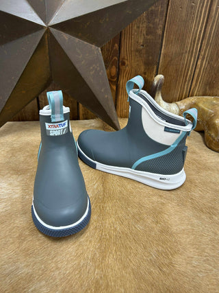 Women's Xtratuf 6" Ankle Deck Boot Sport-Women's Rain Boots-XTRATUF-Lucky J Boots & More, Women's, Men's, & Kids Western Store Located in Carthage, MO