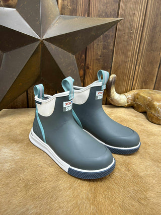 Women's Xtratuf 6" Ankle Deck Boot Sport-Women's Rain Boots-XTRATUF-Lucky J Boots & More, Women's, Men's, & Kids Western Store Located in Carthage, MO
