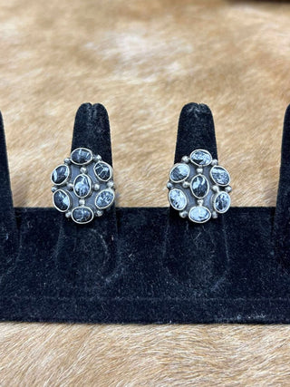 Wynter Ring-Rings-LJ Turquoise-Lucky J Boots & More, Women's, Men's, & Kids Western Store Located in Carthage, MO
