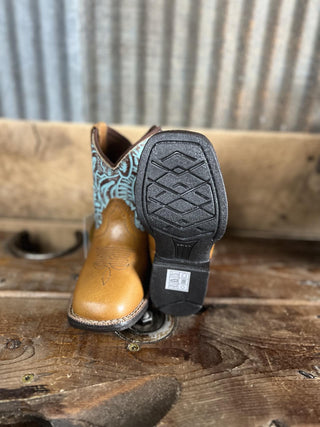 Youth Ariat Toddler BR Roundup Lil Stompers Boots-Kids Boots-M & F Western Products-Lucky J Boots & More, Women's, Men's, & Kids Western Store Located in Carthage, MO