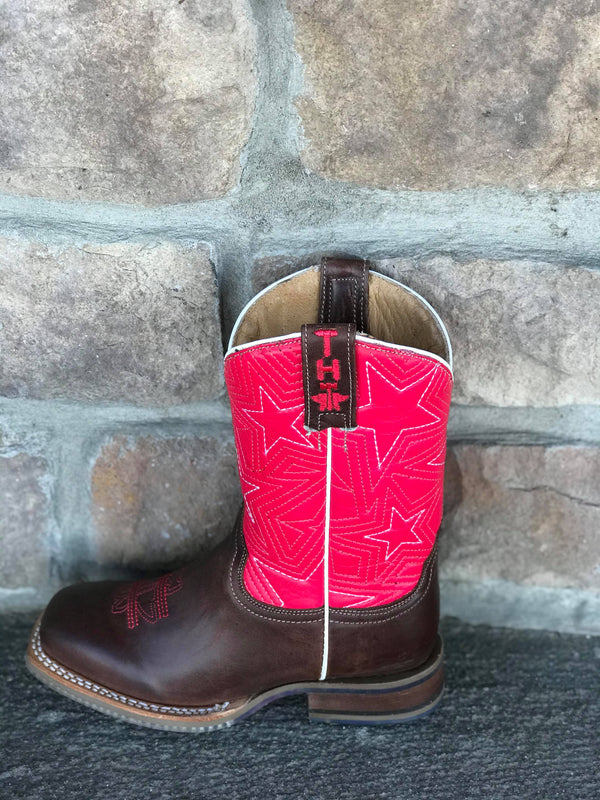 Kid's Puffy Stars Tin Haul-Kids Boots-Tin Haul-Lucky J Boots & More, Women's, Men's, & Kids Western Store Located in Carthage, MO