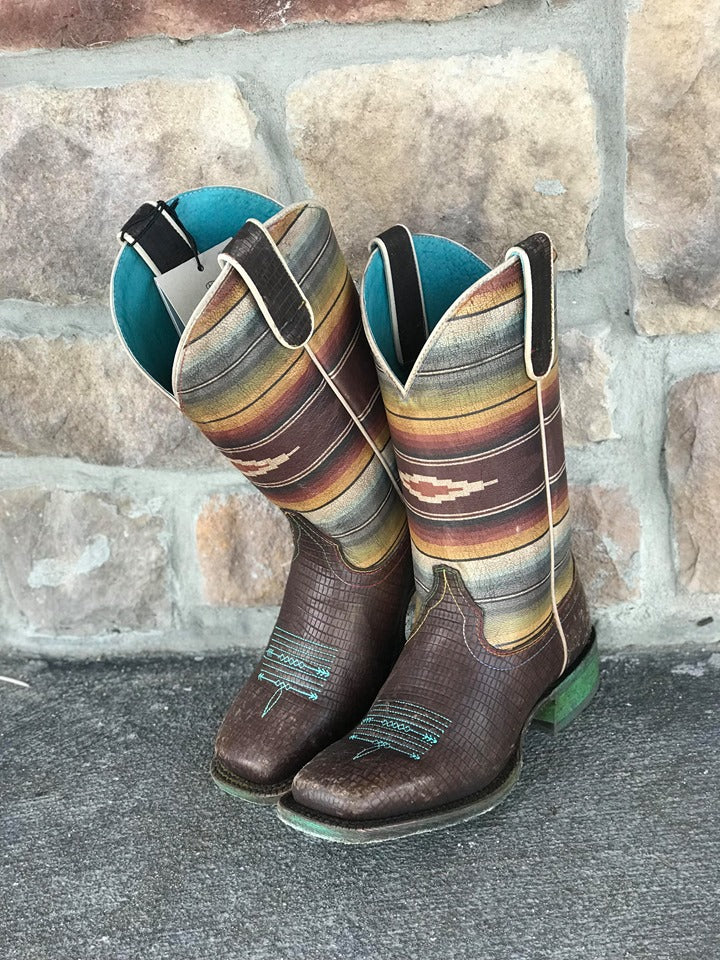 Women's Ariat Circuit Savanna Square Toe Boot-Women's Boots-Ariat-Lucky J Boots & More, Women's, Men's, & Kids Western Store Located in Carthage, MO