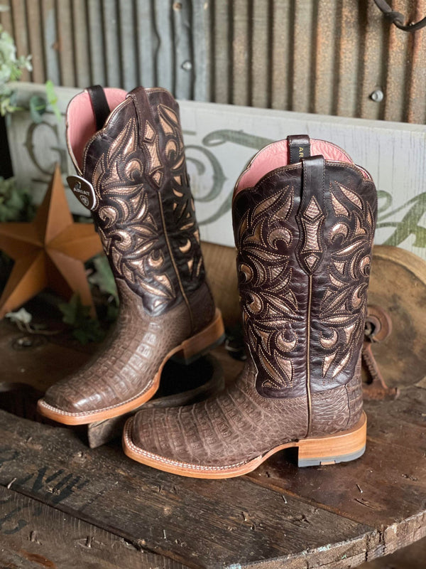 Ariat Women's Camencita Caiman Belly Boots-Women's Boots-Ariat-Lucky J Boots & More, Women's, Men's, & Kids Western Store Located in Carthage, MO