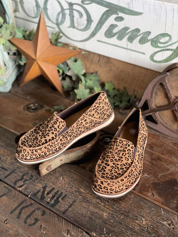 Women's Ariat Likely Leopard Cruiser *FINAL SALE*-Women's Casual Shoes-Ariat-Lucky J Boots & More, Women's, Men's, & Kids Western Store Located in Carthage, MO