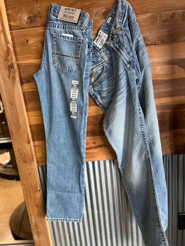 Mens Ariat M4 Relaxed Cranston Straight Jean-Men's Denim-Ariat-Lucky J Boots & More, Women's, Men's, & Kids Western Store Located in Carthage, MO