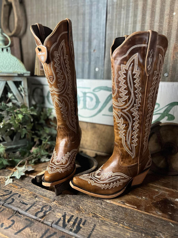Womens Ariat Casanova Boots in Shades of Grain-Women's Booties-Ariat-Lucky J Boots & More, Women's, Men's, & Kids Western Store Located in Carthage, MO