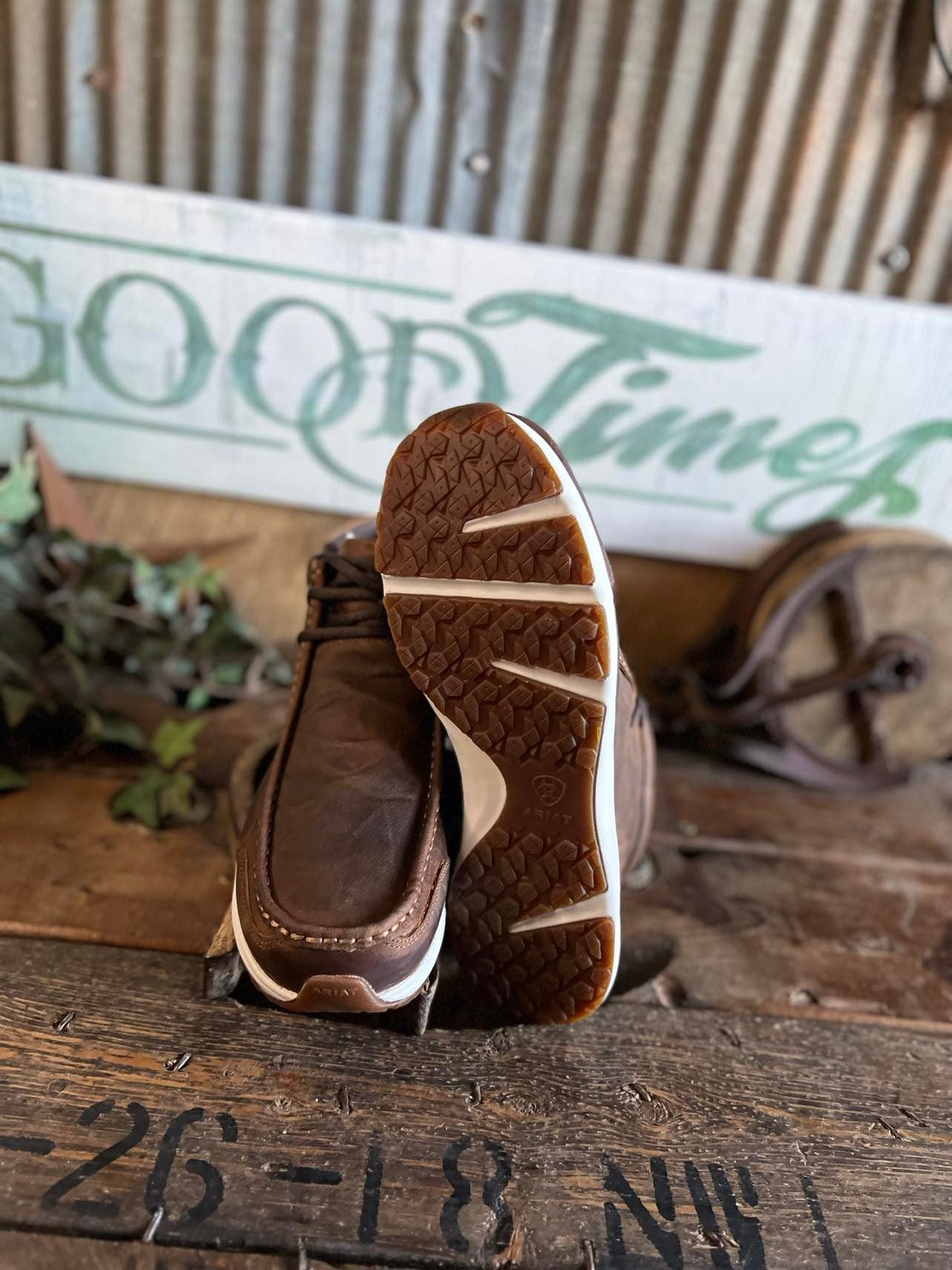 Men's Ariat Spitfire Shoes in Sorrel Crunch-Men's Casual Shoes-Ariat-Lucky J Boots & More, Women's, Men's, & Kids Western Store Located in Carthage, MO