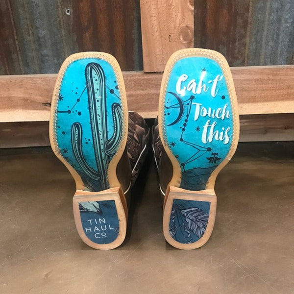Women's Tin Haul Prickly Pear Boots-Women's Boots-Tin Haul-Lucky J Boots & More, Women's, Men's, & Kids Western Store Located in Carthage, MO