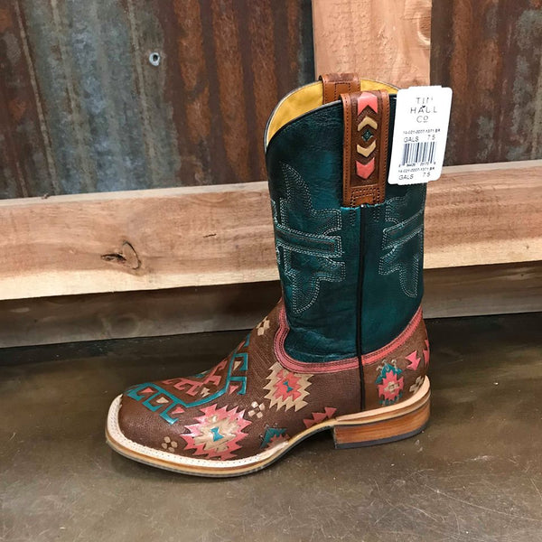 Women's Tin Haul Aztrina Boots-Women's Boots-Tin Haul-Lucky J Boots & More, Women's, Men's, & Kids Western Store Located in Carthage, MO