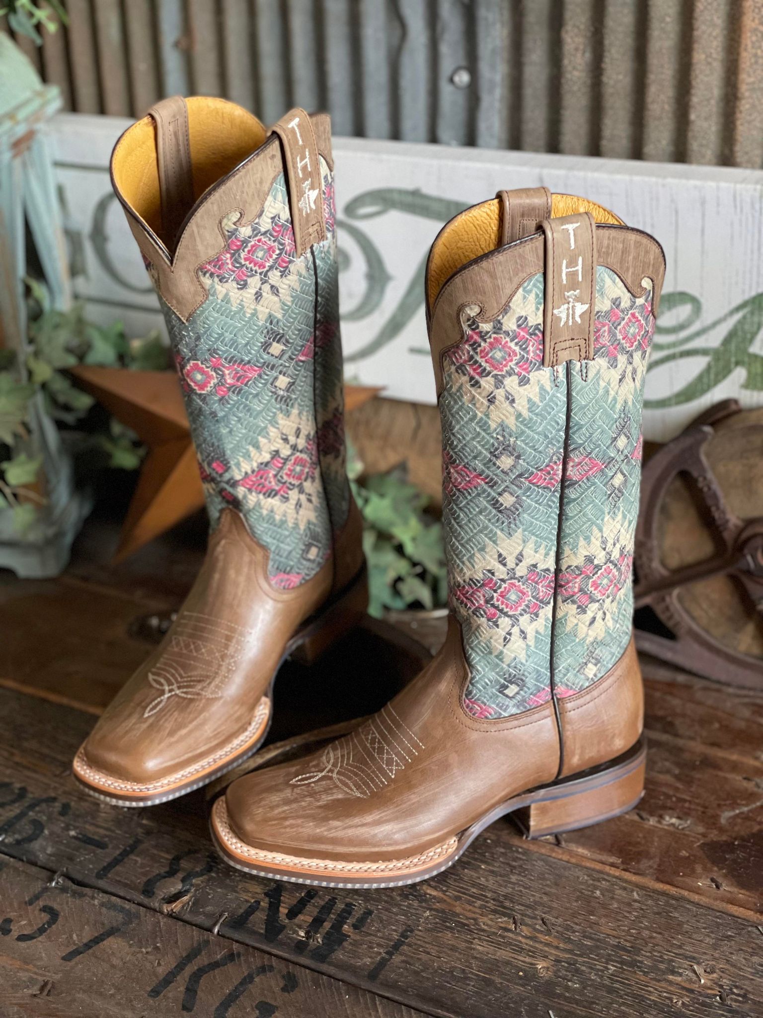Womens Tin Haul Southwest Dreamer Boot-Women's Boots-Tin Haul-Lucky J Boots & More, Women's, Men's, & Kids Western Store Located in Carthage, MO