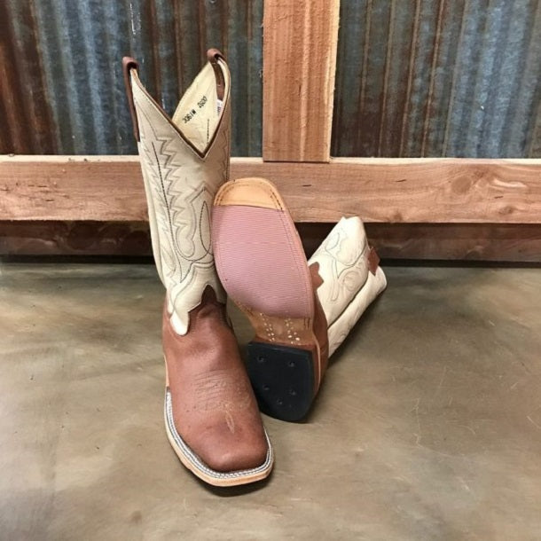 AB Camel Kidskin-Men's Boots-Anderson Bean-Lucky J Boots & More, Women's, Men's, & Kids Western Store Located in Carthage, MO