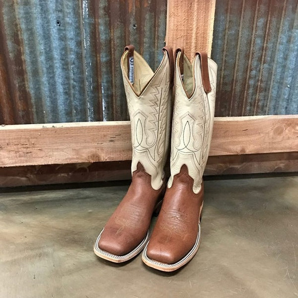 AB Camel Kidskin-Men's Boots-Anderson Bean-Lucky J Boots & More, Women's, Men's, & Kids Western Store Located in Carthage, MO