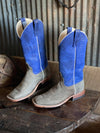 AB Blue Chex-Men's Boots-Anderson Bean-Lucky J Boots & More, Women's, Men's, & Kids Western Store Located in Carthage, MO