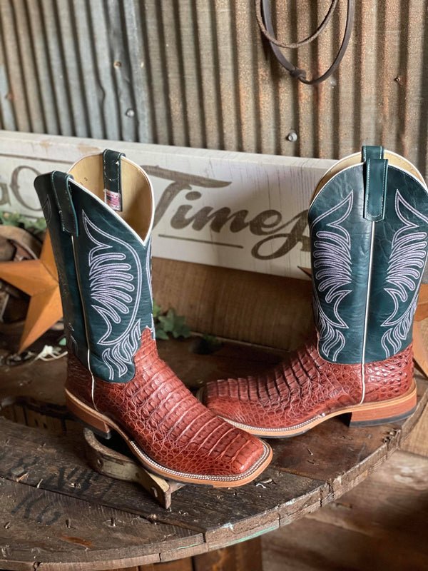AB Men's Rusty Caiman-Men's Boots-Anderson Bean-Lucky J Boots & More, Women's, Men's, & Kids Western Store Located in Carthage, MO
