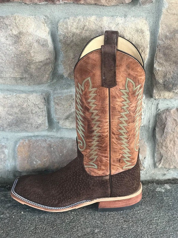 AB Carpincho Mad Cat Square Toe Boot-Men's Boots-Anderson Bean-Lucky J Boots & More, Women's, Men's, & Kids Western Store Located in Carthage, MO
