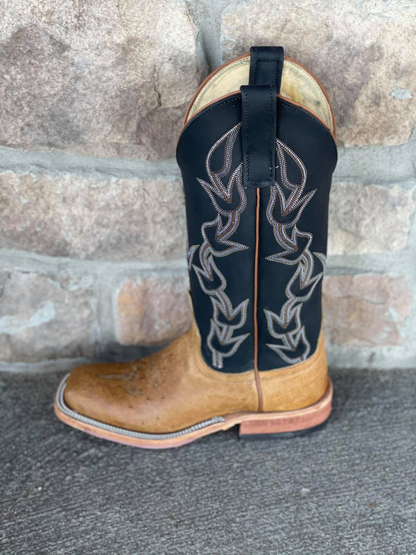 AB Women's Antique Saddle Smooth Quill-Women's Boots-Anderson Bean-Lucky J Boots & More, Women's, Men's, & Kids Western Store Located in Carthage, MO