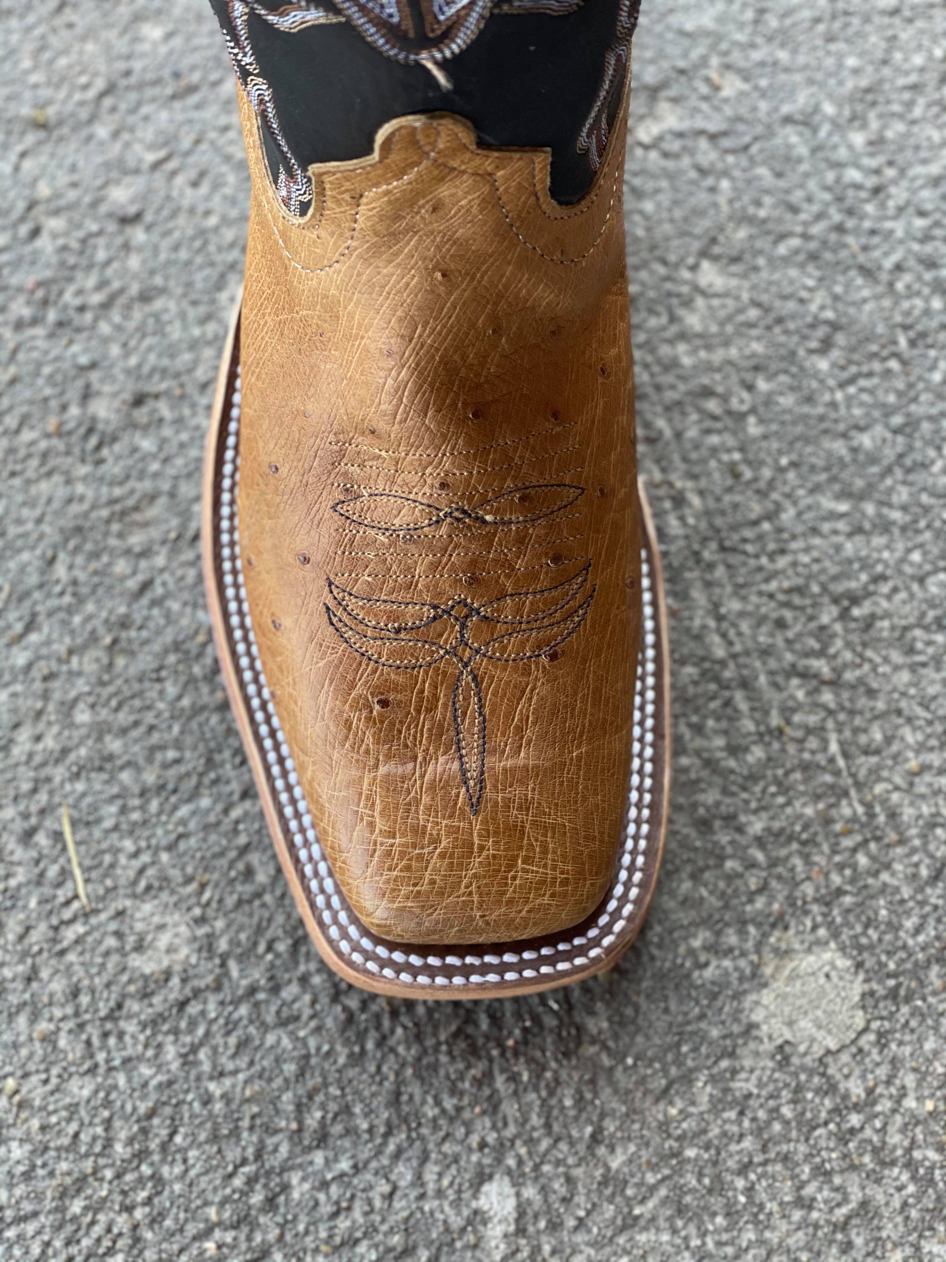 AB Women's Antique Saddle Smooth Quill-Women's Boots-Anderson Bean-Lucky J Boots & More, Women's, Men's, & Kids Western Store Located in Carthage, MO