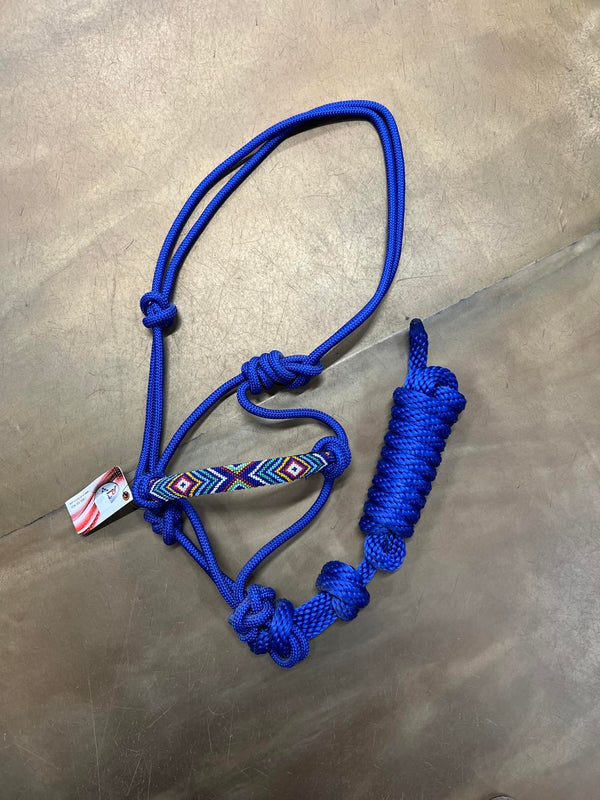 HRB Professionals Choice Beaded Rope Halter-HALTER-Professionals Choice-Lucky J Boots & More, Women's, Men's, & Kids Western Store Located in Carthage, MO