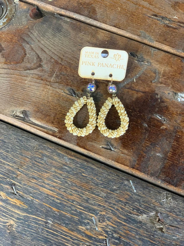 Pink Panache Earring-Earrings-Pink Panache-Lucky J Boots & More, Women's, Men's, & Kids Western Store Located in Carthage, MO