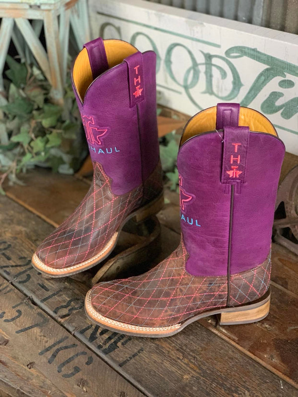 Womens Tin Haul Rodeo Sweetheart Boots-Women's Boots-Tin Haul-Lucky J Boots & More, Women's, Men's, & Kids Western Store Located in Carthage, MO