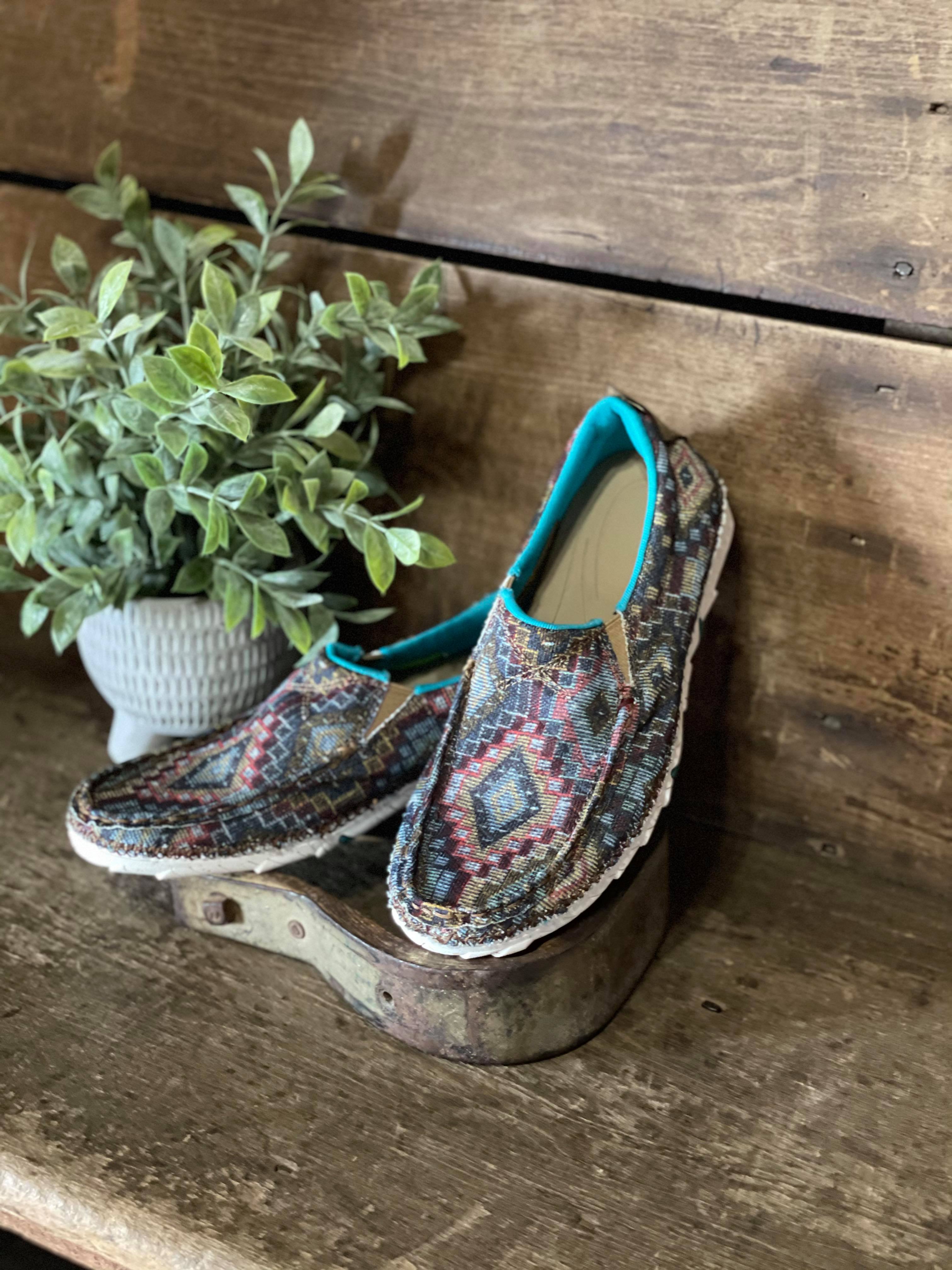 Women's Zero-X Multi Colored Loafer *Final Sale*-Women's Casual Shoes-Twisted X Boots-Lucky J Boots & More, Women's, Men's, & Kids Western Store Located in Carthage, MO
