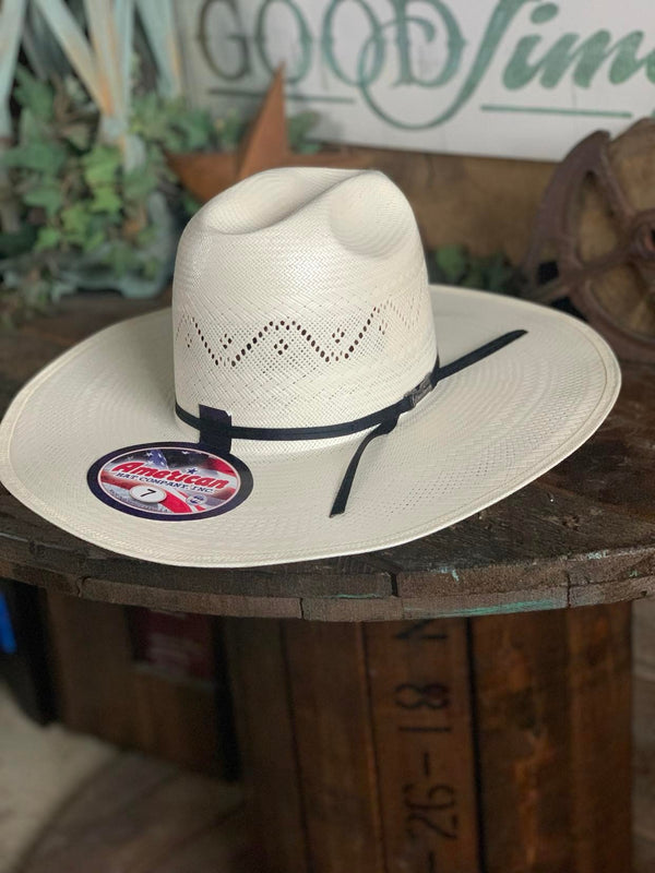 American Hat Company 7420 4.5" Brim S-Minn *Not Shaped-Straw Cowboy Hats-American Hat Co.-Lucky J Boots & More, Women's, Men's, & Kids Western Store Located in Carthage, MO