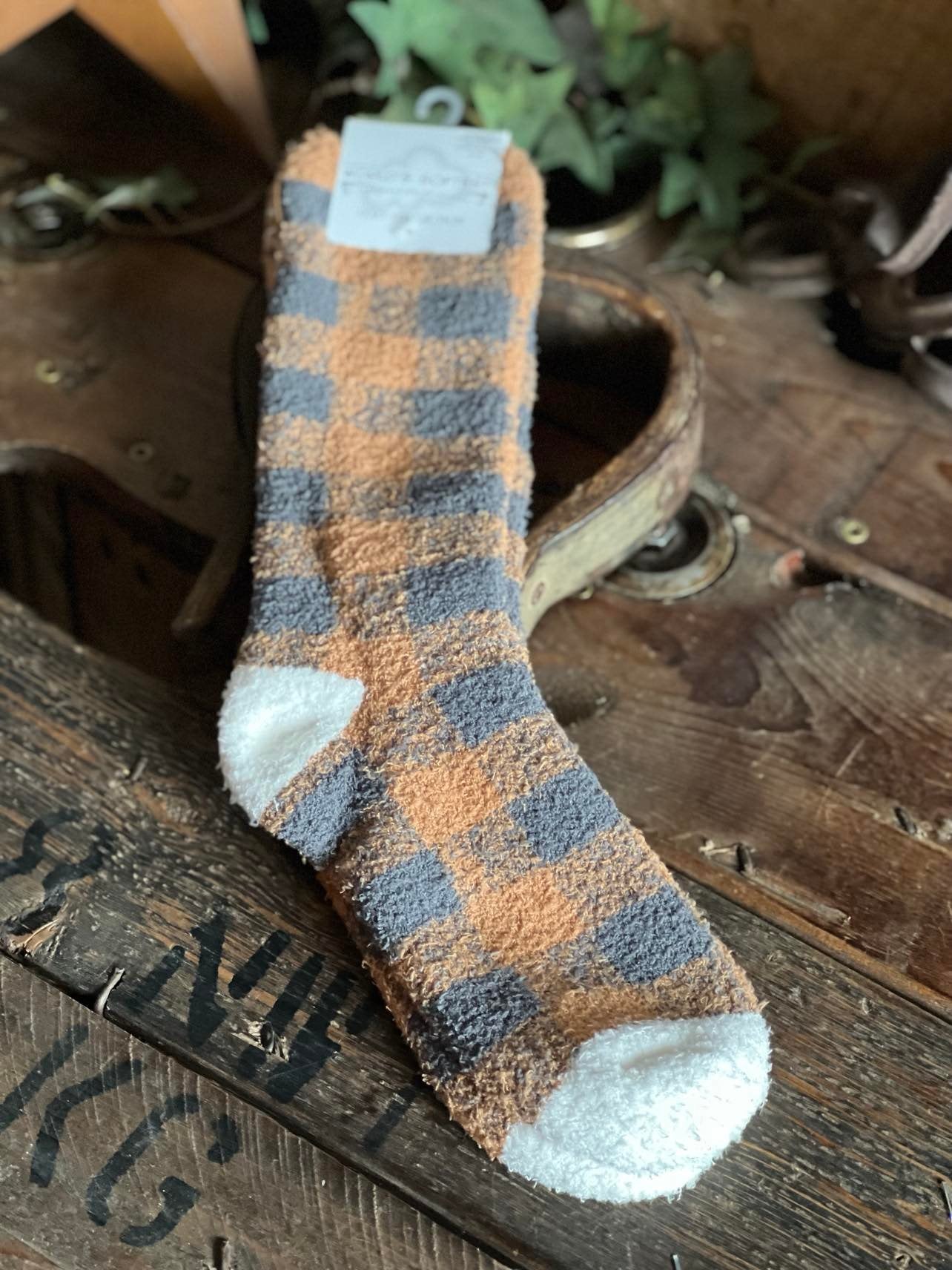 Holiday Cozy Crew Socks-Socks-World's Softest Socks-Lucky J Boots & More, Women's, Men's, & Kids Western Store Located in Carthage, MO