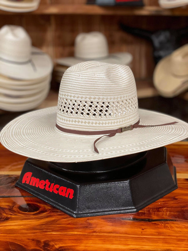 American Straw Hat 4 1/2" Brim 7700 S-Minn *Not Shaped-Straw Cowboy Hats-American Hat Co.-Lucky J Boots & More, Women's, Men's, & Kids Western Store Located in Carthage, MO