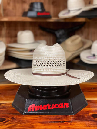 American 7700 Straw Hat 4 1/2" Brim FZ-Straw Cowboy Hats-American Hat Co.-Lucky J Boots & More, Women's, Men's, & Kids Western Store Located in Carthage, MO