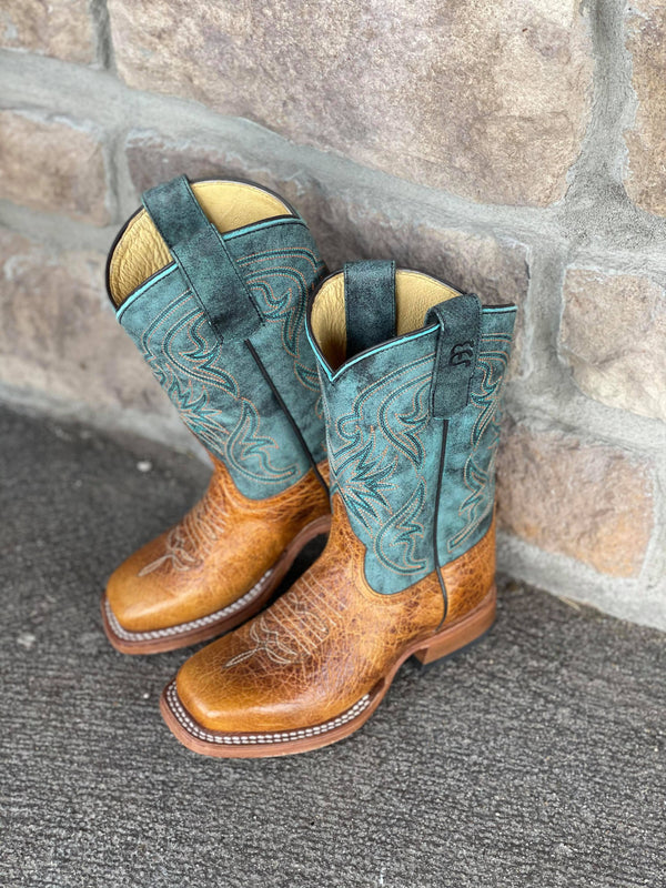 Kids' Anderson Bean Jeremiah Bullfrog Square Toe Boot *Final Sale*-Kids Boots-Anderson Bean-Lucky J Boots & More, Women's, Men's, & Kids Western Store Located in Carthage, MO