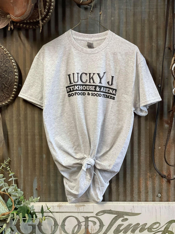 LJ Gildan T-Shirt-Short Sleeves-Lucky J Boots & More-Lucky J Boots & More, Women's, Men's, & Kids Western Store Located in Carthage, MO