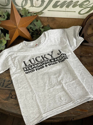 LJ Youth T-Shirts-Youth T-Shirts-The Dugout-Lucky J Boots & More, Women's, Men's, & Kids Western Store Located in Carthage, MO