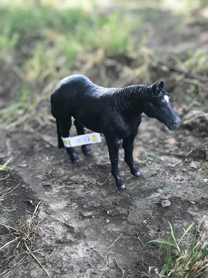Little Buster Black Quarter Horse-Toys-Little Buster Toys-Lucky J Boots & More, Women's, Men's, & Kids Western Store Located in Carthage, MO