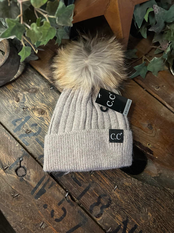 Black Label Solid Ribbed CC Beanie-Beanie/Gloves-C.C Beanies-Lucky J Boots & More, Women's, Men's, & Kids Western Store Located in Carthage, MO